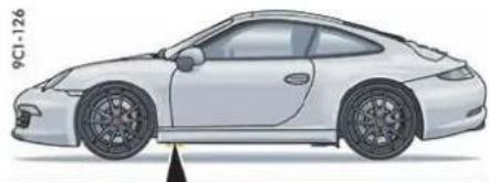 PORSCHE 911 Carrera (2013) - 合金车轮上的铭文 - 1