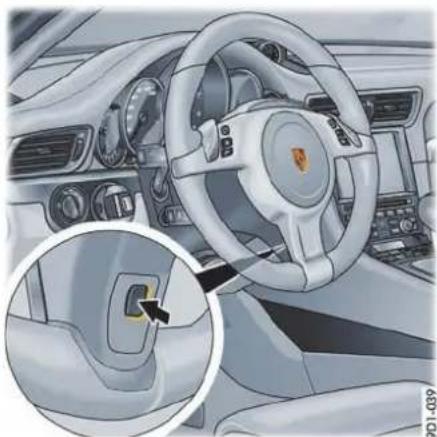 PORSCHE 911 Carrera (2013) - 自动防眩目车外后视镜 - 1