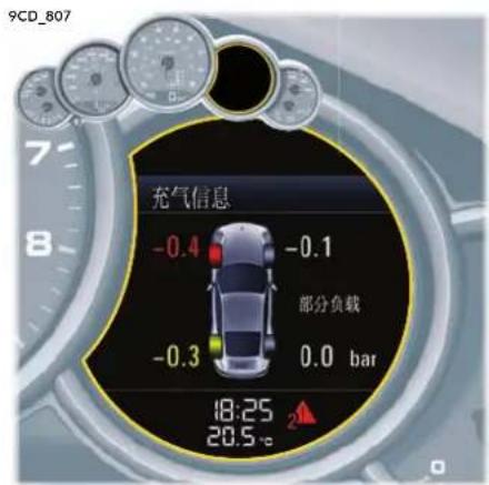 9CD_807 充气信息 -0.4 -0.1 部分负载 -0.3 0.0 bar 18:25 20.5°