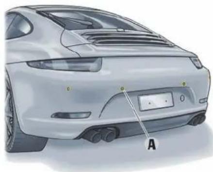 PORSCHE 911 Carrera (2013) - 停车辅助系统 - 1