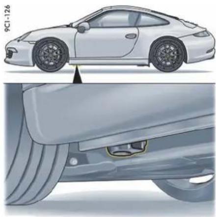 PORSCHE 911 Carrera (2014) - 合金车轮上的铭文 - 1