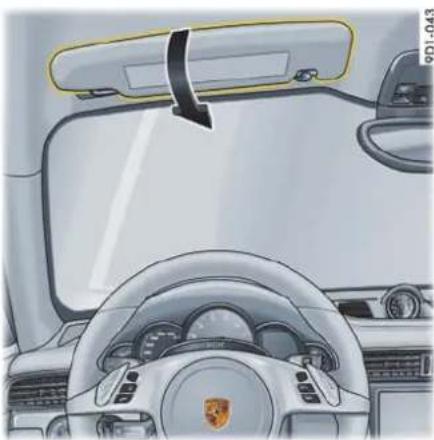 PORSCHE 911 Carrera (2014) - 多功能方向盘上的功能按钮 - 8