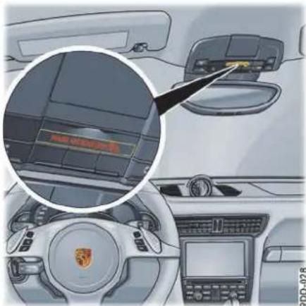 PORSCHE 911 Carrera (2015) - 警示灯 - 1