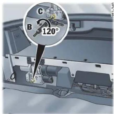 C B 120°