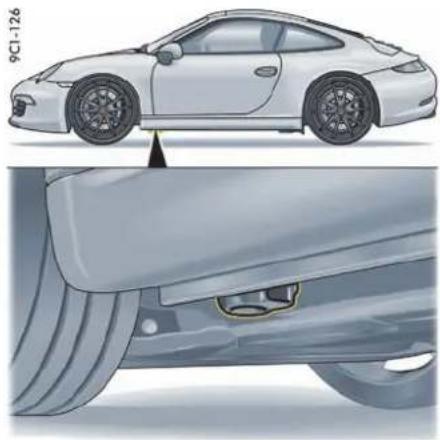 PORSCHE 911 Carrera (2015) - 合金车轮上的铭文 - 1