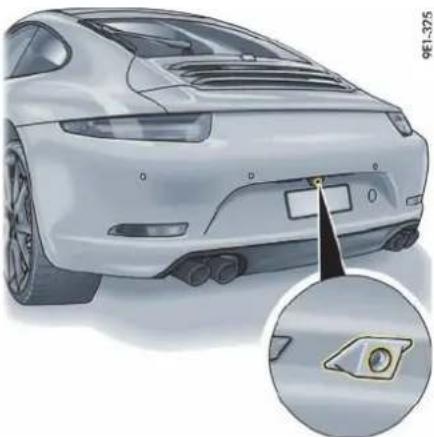 PORSCHE 911 Carrera (2015) - 因环境因素引起的显示 - 1