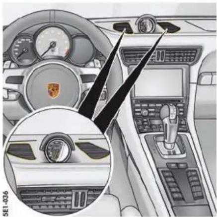 PORSCHE 911 GT3 (2015) - 取消手动风量分配 - 1