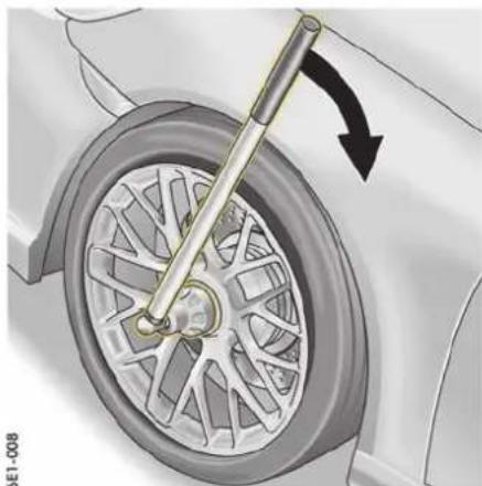 PORSCHE 911 Carrera (2016) - 中央锁定螺栓的紧急紧固 - 2