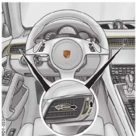 PORSCHE 911 Carrera (2016) - 取消手动风量分配 - 2