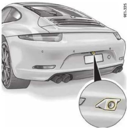 PORSCHE 911 Carrera (2016) - 因环境因素引起的显示 - 1