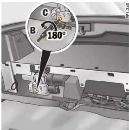C B 180°