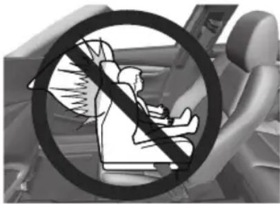 Prohibition sign showing a person sitting in a car with wings crossed out, indicating no car stop or ride.
