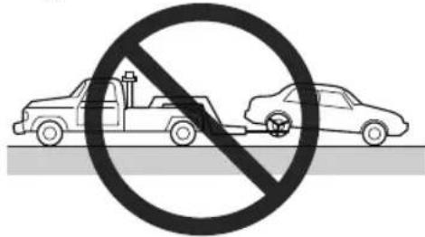Prohibition sign showing a car with a stopper and a car emitting exhaust, indicating no traffic or pollution.