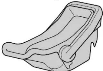 MAZDA 3 Hatchback (2021) - Infant seat - 1