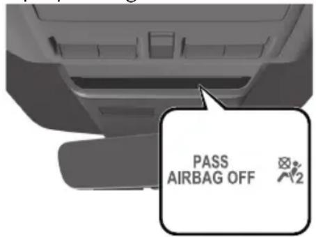 PASS AIRBAG OFF