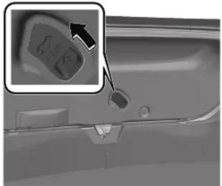 MAZDA 3 Hatchback (2021) - ▼ Opening the Trunk Lid from the Inside - 1