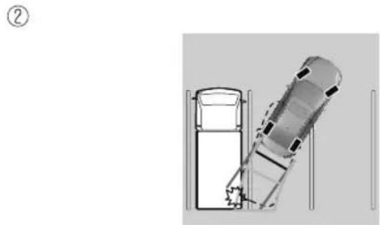 MAZDA 3 Hatchback (2021) - When reversing near a three-dimensional object - 2