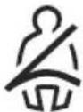 MAZDA 3 Hatchback (2021) - ▼ Seat Belt Warning Indication/Warning Light (Front seat) - 1