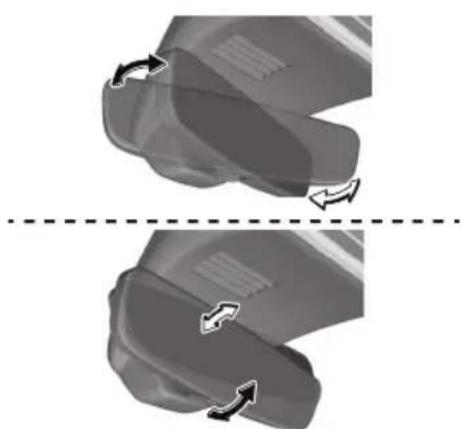 MAZDA 3 Hatchback (2021) - Rearview mirror adjustment - 1