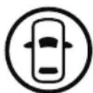 MAZDA 3 Hatchback (2021) - i-ACTIVSENSE status symbol (warning/risk avoidance support system) (white) - 1