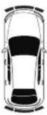 MAZDA 3 Hatchback (2021) - ▼ Sensor Detection Range - 13