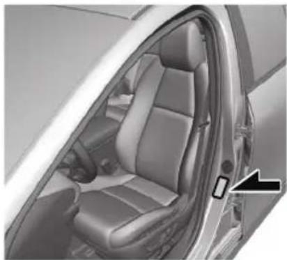 MAZDA 3 Hatchback (2021) - ▼ Vehicle Identification Number - 2