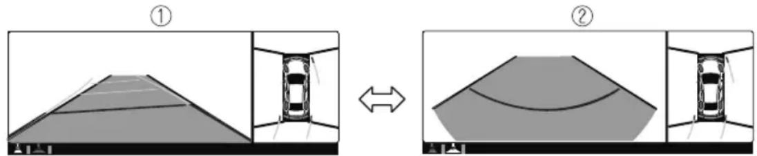 Diagram illustrating vehicle collision and bending process, showing top-down and side-view scenarios with labeled components.