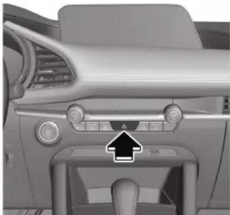 MAZDA 3 Hatchback (2021) - ▼ Hazard Warning Flasher - 1