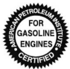 AMERICAN PETROLEUM INSTITUTE FOR GASOLINE ENGINES CERTIFIED