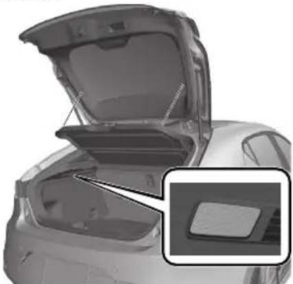 MAZDA 3 Hatchback (2021) - Luggage compartment light (5-door) - 1