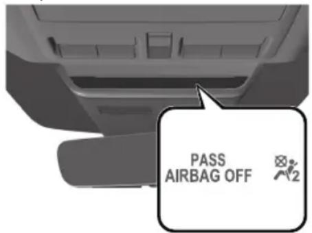 PASS AIRBAG OFF