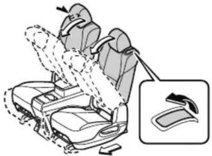 MAZDA CX-9 (2021) - Entering/exiting the third-row seat area - 1