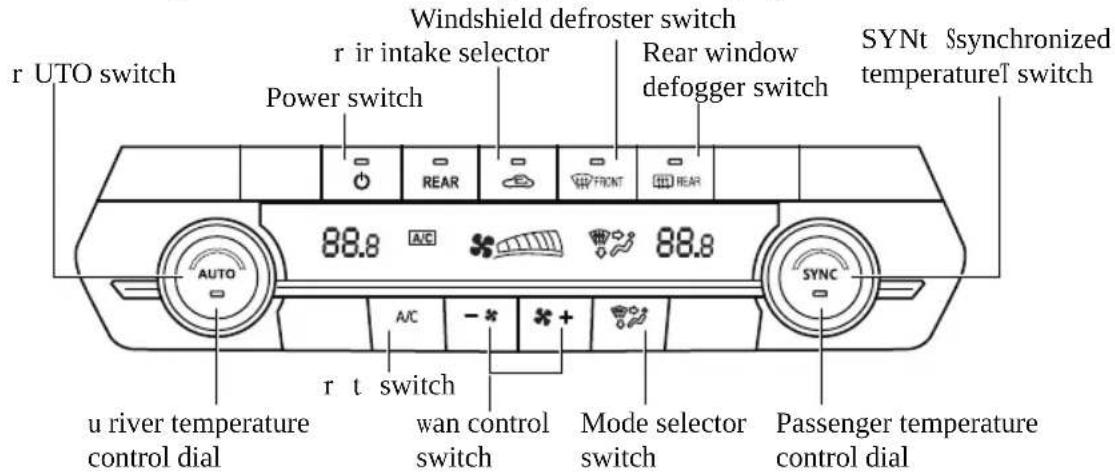 MAZDA CX-9 (2021) - Front Air Conditioner - 1