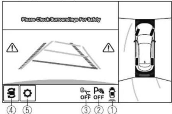 MAZDA CX-9 (2021) - Always stop the vehicle when adjusting the 360°View Monitor image quality. - 1