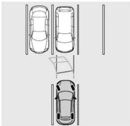 MAZDA CX-9 (2021) - How to use the projected vehicle path line function - 2