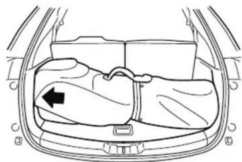 MAZDA CX-9 (2021) - Loading golf bags - 1