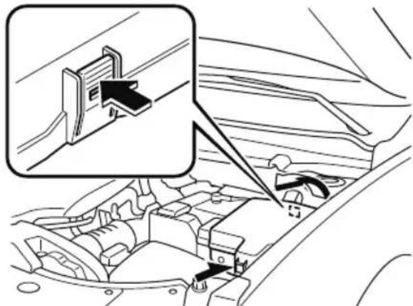 MAZDA CX-9 (2021) - Replacing the fuses under the hood - 1
