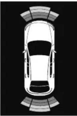 MAZDA CX-9 (2021) - ▼ Sensor Detection Range - 6