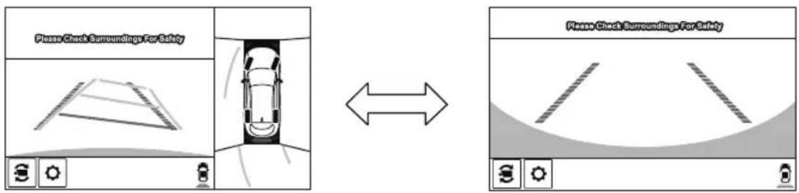 MAZDA CX-9 (2021) - Display switching - 2