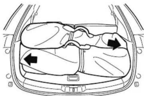 MAZDA CX-9 (2021) - Loading golf bags - 2