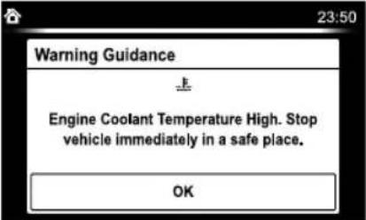 MAZDA CX-9 (2021) - ▼ Stop Vehicle in Safe Place Immediately - 1