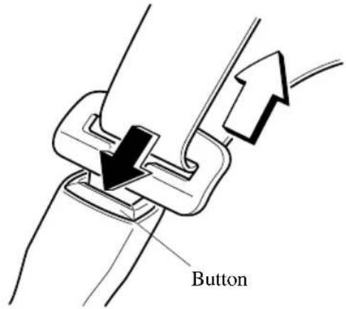 MAZDA CX-9 (2021) - ▼ Unfastening the Seat Belt - 1