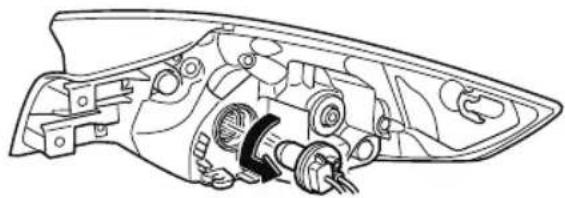 MAZDA CX-9 (2021) - Rear turn signal lights - 5