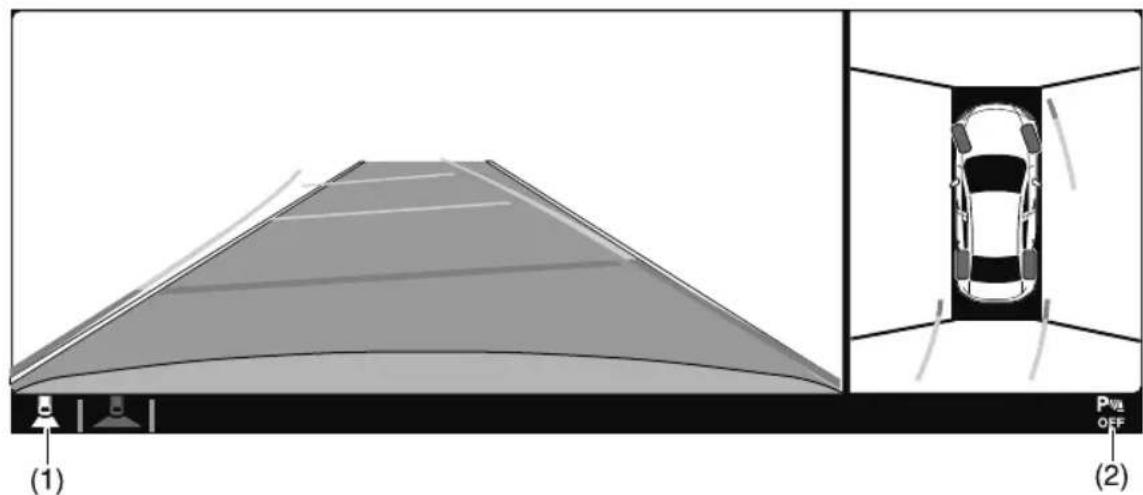 MAZDA CX-9 (2021) - Always stop the vehicle when adjusting the 360°View Monitor image quality. - 1