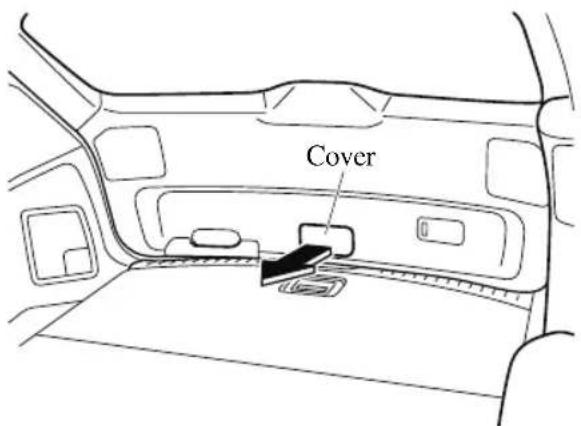 MAZDA CX-9 (2021) - When Liftgate Cannot be Opened - 1