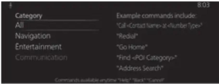 MAZDA CX-9 (2021) - Convenient operating tips for using the voice recognition function - 1