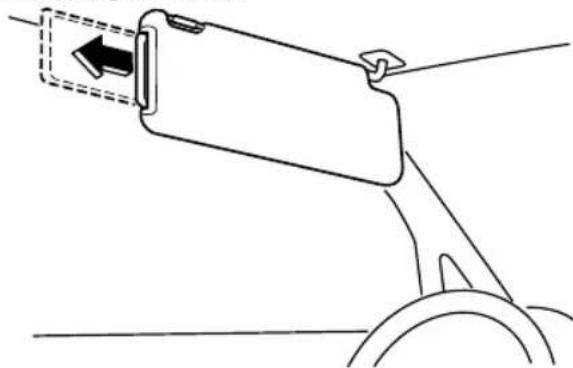 MAZDA CX-9 (2021) - ▼ Side Extension Sunvisors\* - 1