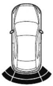 MAZDA CX-9 (2021) - ▼ Sensor Detection Range - 8