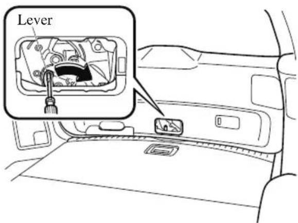 MAZDA CX-9 (2021) - When Liftgate Cannot be Opened - 2