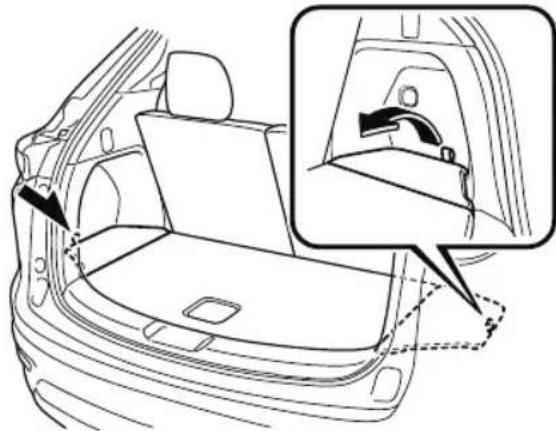 MAZDA CX-9 (2021) - Side cargo sub-compartment - 1
